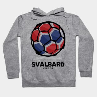 Svalbard Football Country Flag Hoodie
